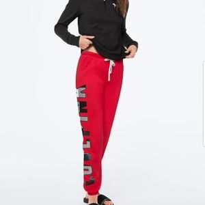 Victoria's Secret Classic Pant Red w Buffalo Plaid